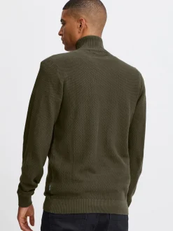BLEND Herren Troyer - BHPullover in grün
