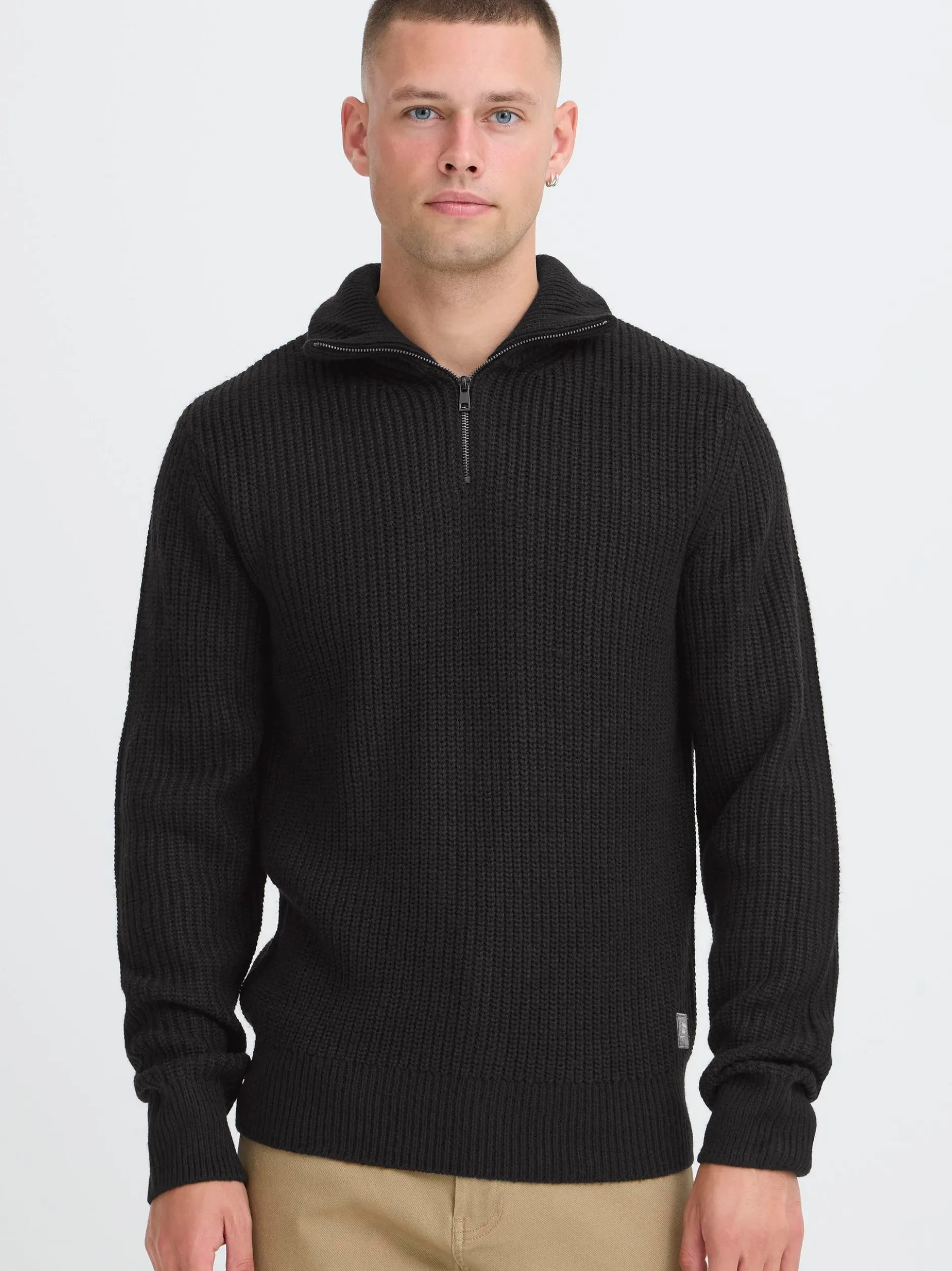 BLEND Herren Troyer - BHRibe in schwarz
