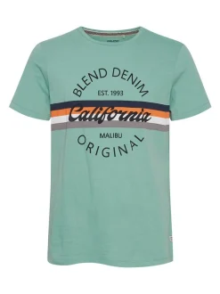 BLEND Herren T-Shirt - BHAdamus in grün