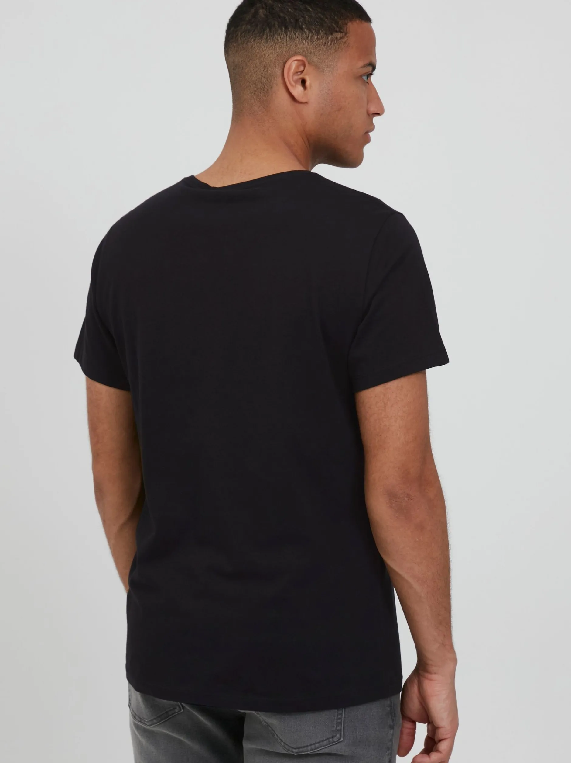 BLEND Herren T-Shirt - BHArtur in schwarz