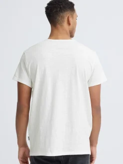 BLEND Herren T-Shirt - BHAshton in weiß
