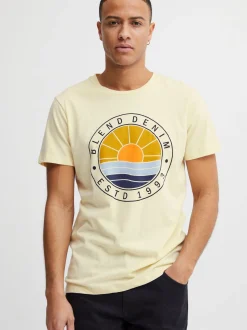 BLEND Herren T-Shirt - BHBammer in beige
