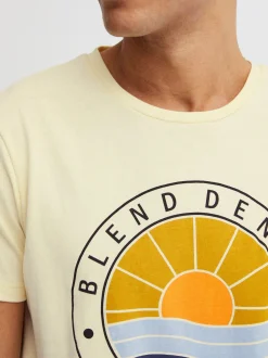 BLEND Herren T-Shirt - BHBammer in beige