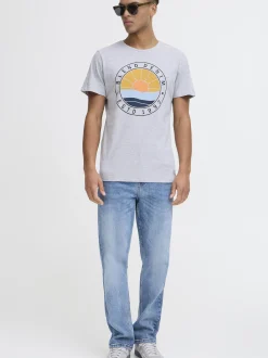 BLEND Herren T-Shirt - BHBammer in grau