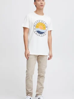 BLEND Herren T-Shirt - BHBammer in weiß