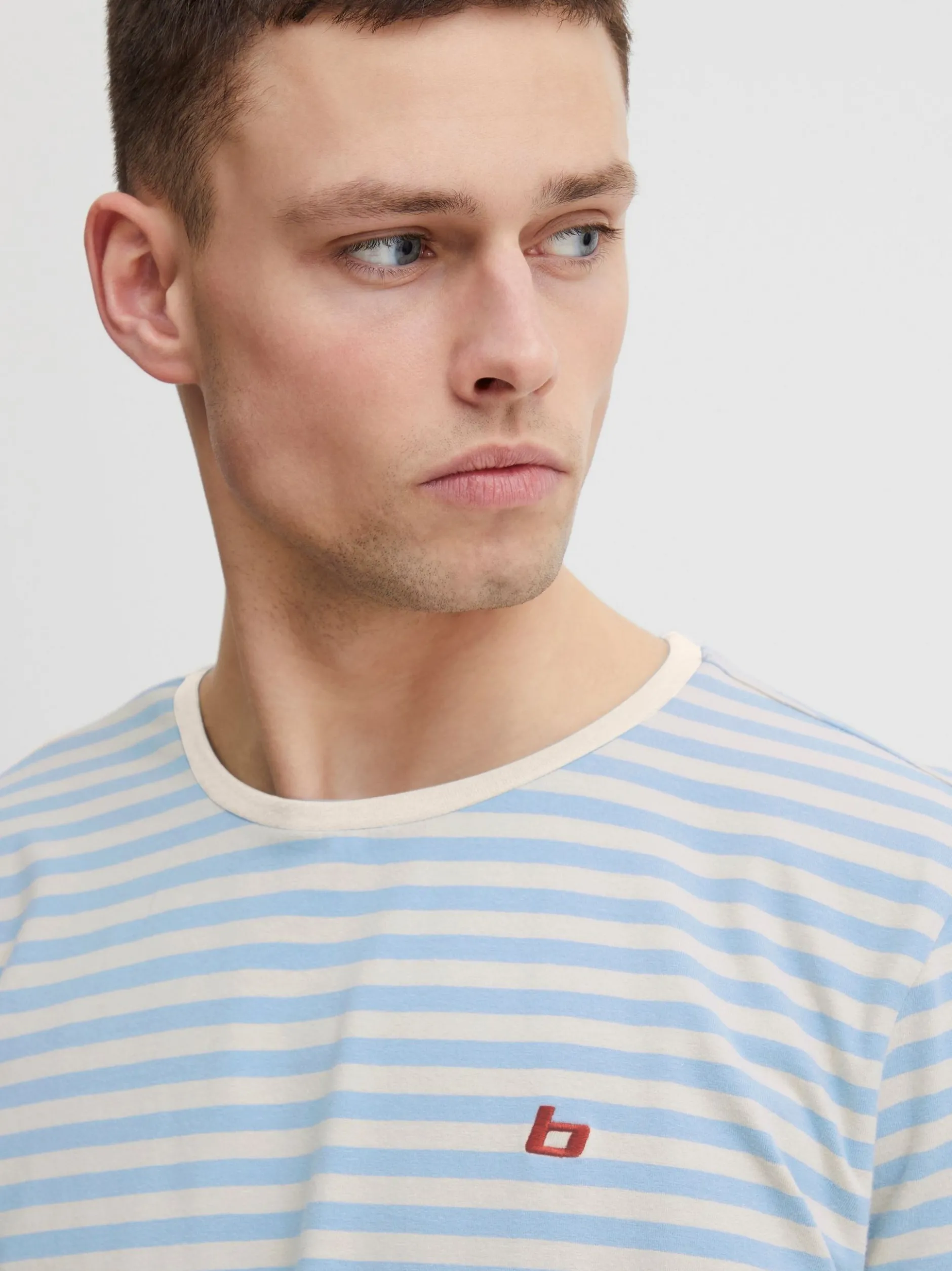 BLEND Herren T-Shirt - BHDinton in blau