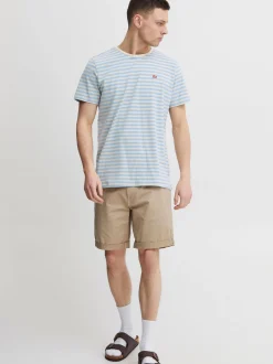 BLEND Herren T-Shirt - BHDinton in blau
