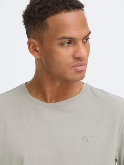 BLEND Herren T-Shirt - BHDinton in hellgrau
