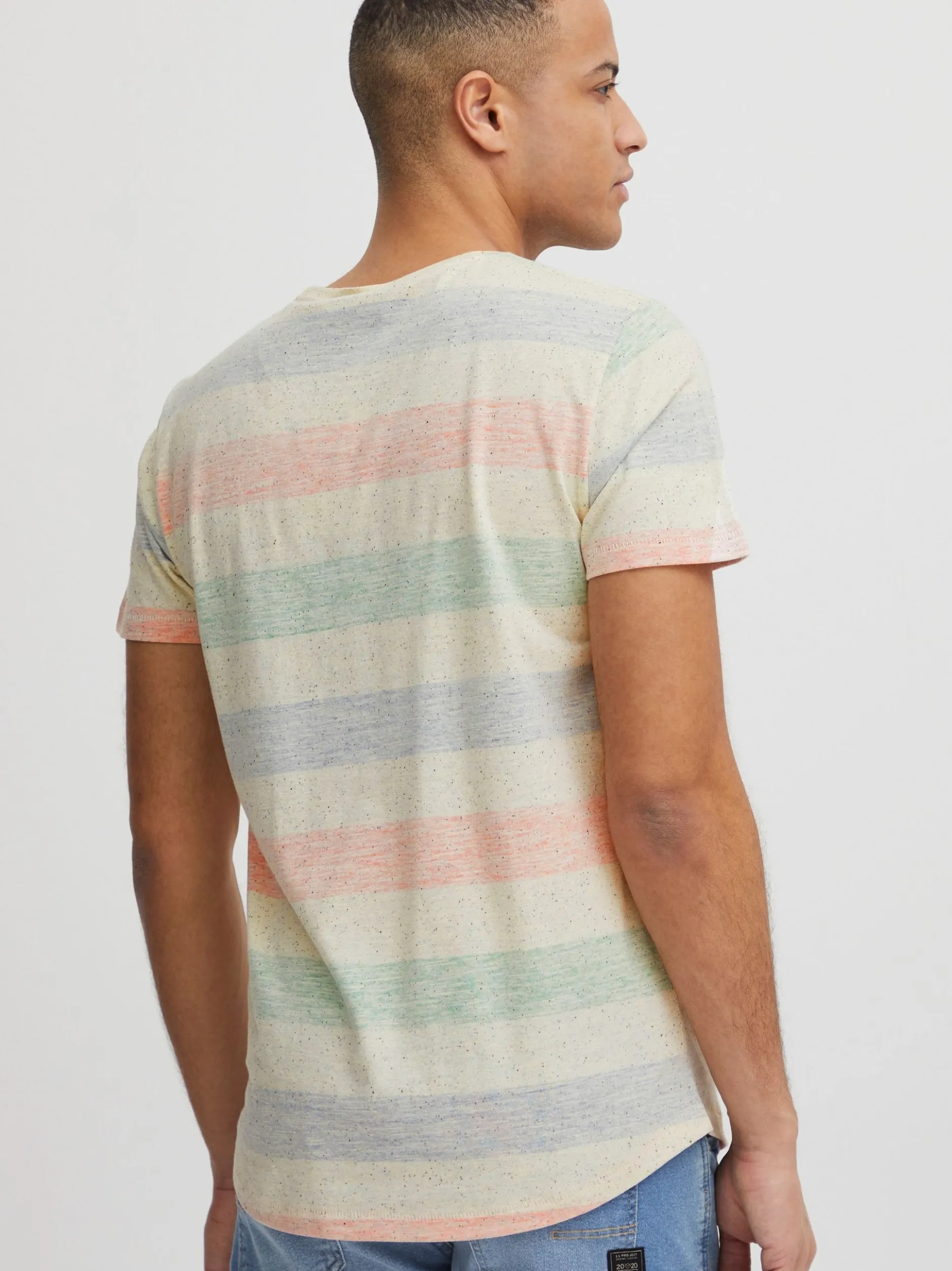 BLEND Herren T-Shirt - BHEfkin in denim