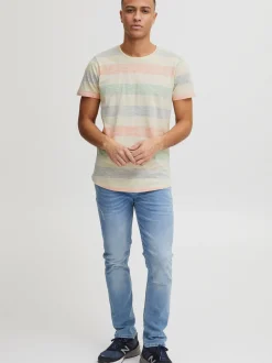 BLEND Herren T-Shirt - BHEfkin in denim
