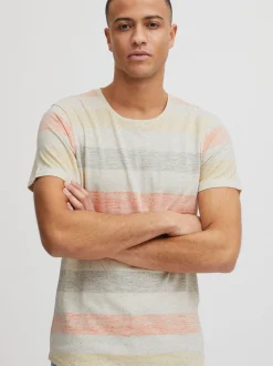 BLEND Herren T-Shirt - BHEfkin in orange