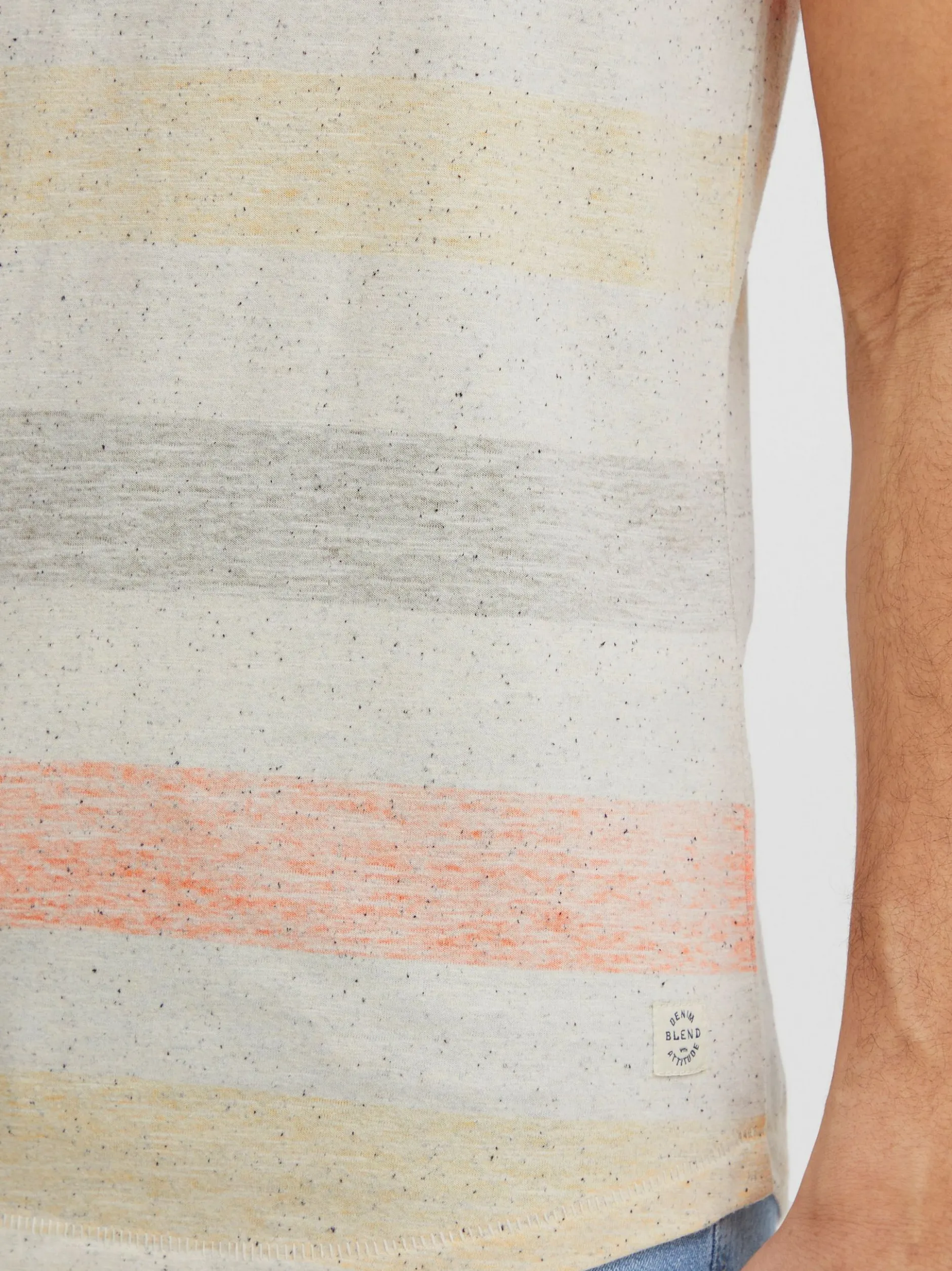 BLEND Herren T-Shirt - BHEfkin in orange