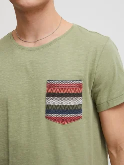 BLEND Herren T-Shirt - BHElandro in grün