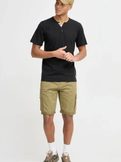 BLEND Herren T-Shirt - BHHoley in schwarz