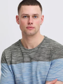 BLEND Herren T-Shirt - BHJacob in schwarz