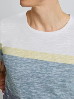 BLEND Herren T-Shirt - BHJakob in weiß