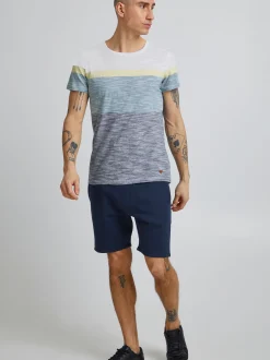 BLEND Herren T-Shirt - BHJakob in weiß
