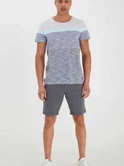 BLEND Herren T-Shirt - BHJakob in blau
