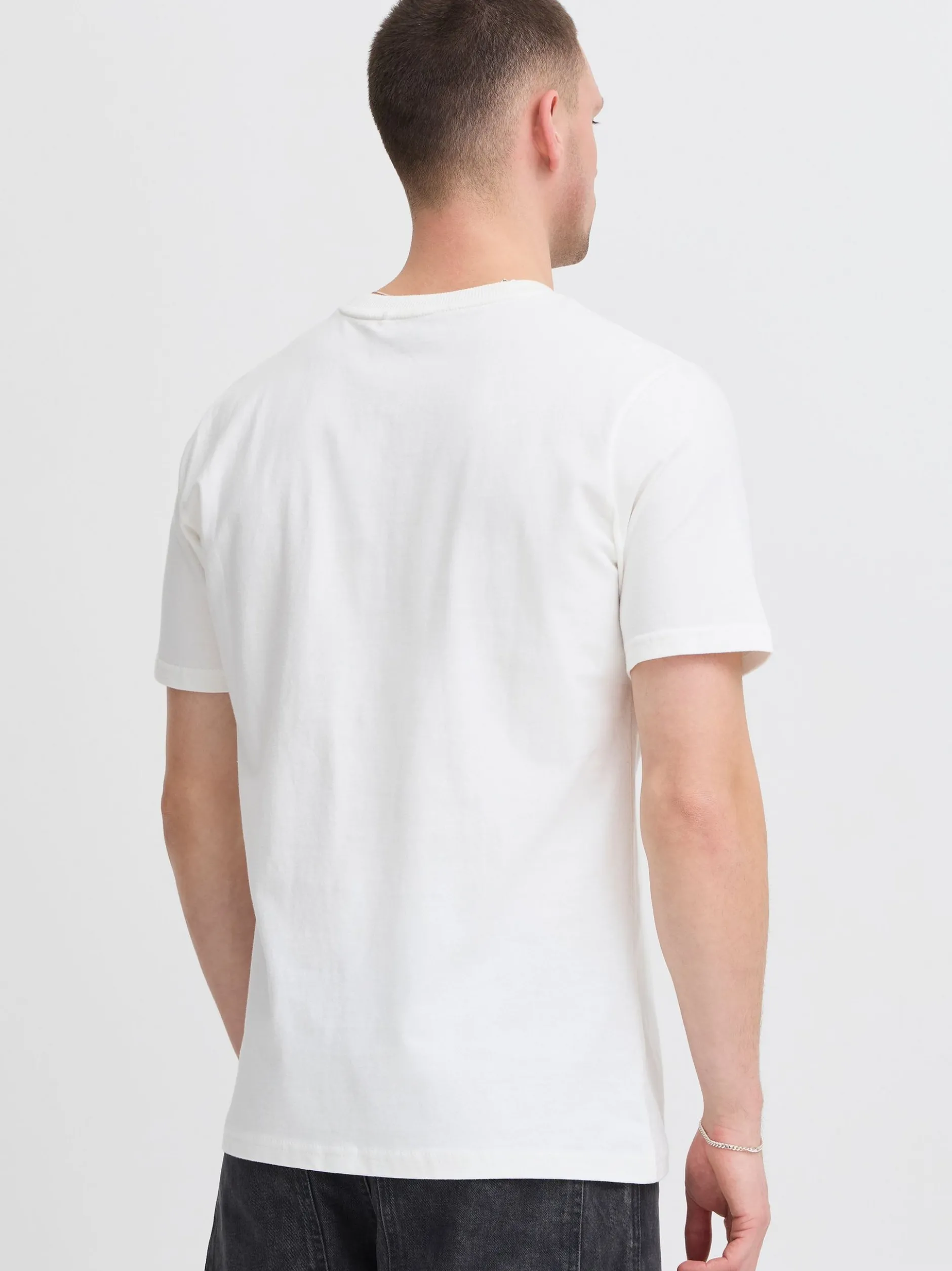 BLEND Herren T-Shirt - BHJavor in weiß