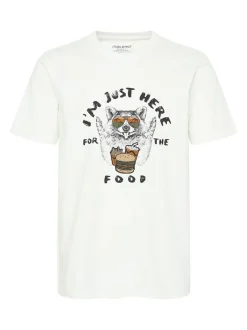 BLEND Herren T-Shirt - BHJavor in weiß