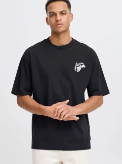 BLEND Herren T-Shirt - BHJehon in schwarz