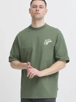 BLEND Herren T-Shirt - BHJehon in grün
