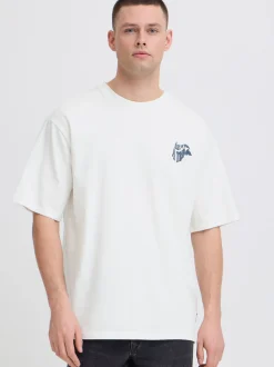 BLEND Herren T-Shirt - BHJehon in weiß