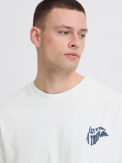 BLEND Herren T-Shirt - BHJehon in weiß