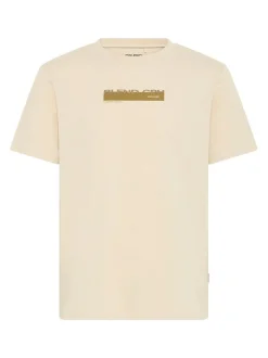 BLEND Herren T-Shirt - BHKemuel in beige