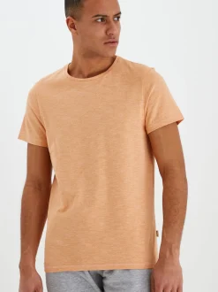 BLEND Herren T-Shirt - BHMuddy in orange