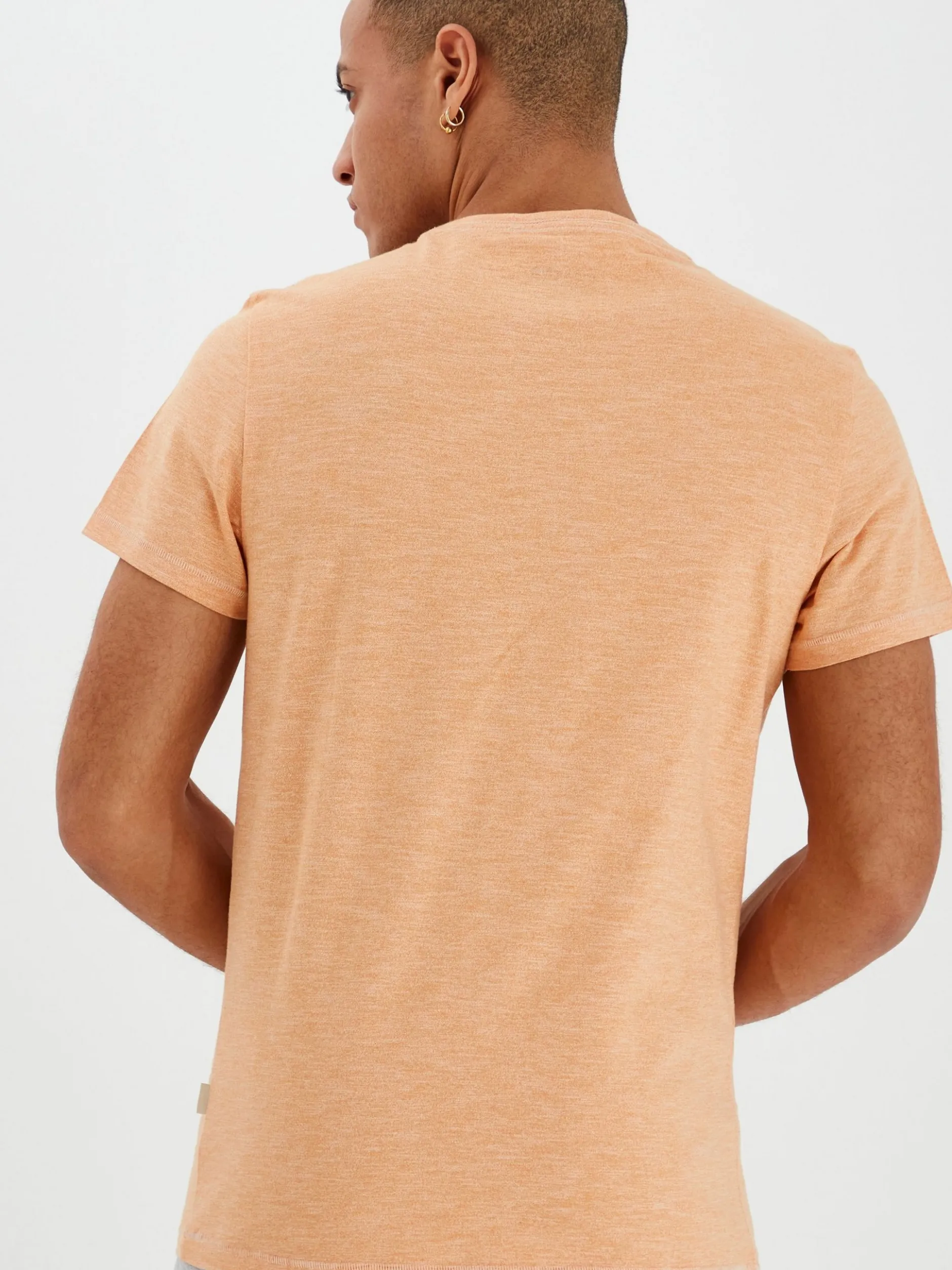 BLEND Herren T-Shirt - BHMuddy in orange
