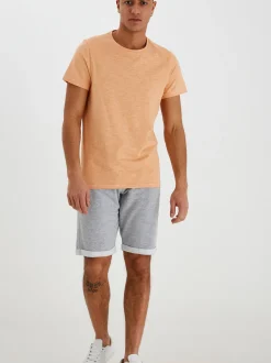 BLEND Herren T-Shirt - BHMuddy in orange