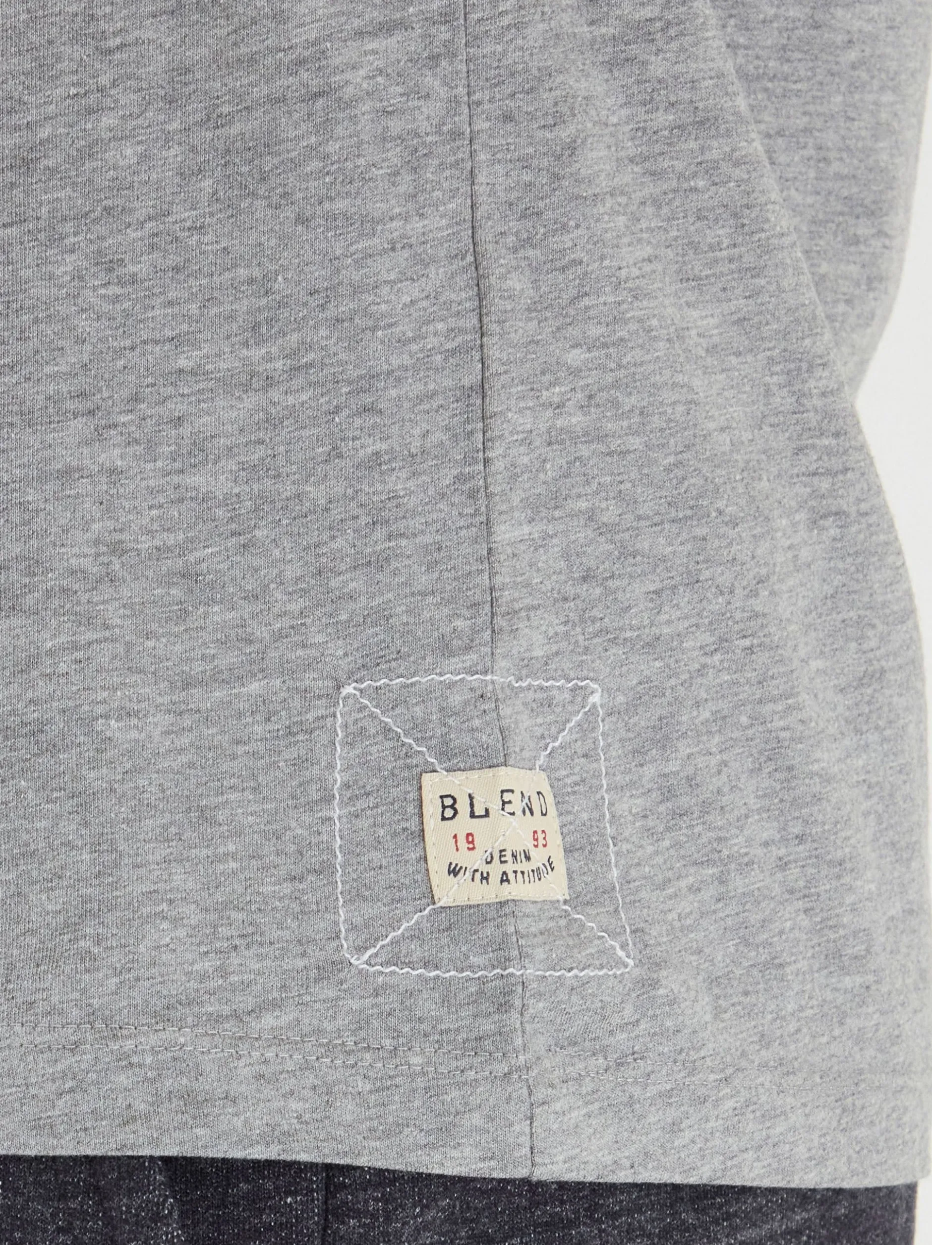 BLEND Herren T-Shirt - BHPerry in grau