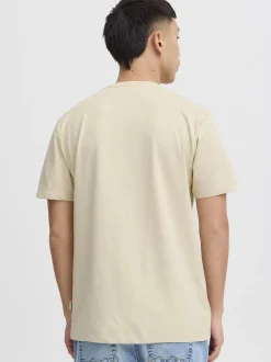 BLEND Herren T-Shirt - BHTee 3er-Pack in sand
