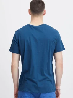 BLEND Herren T-Shirt - BHTee in blau