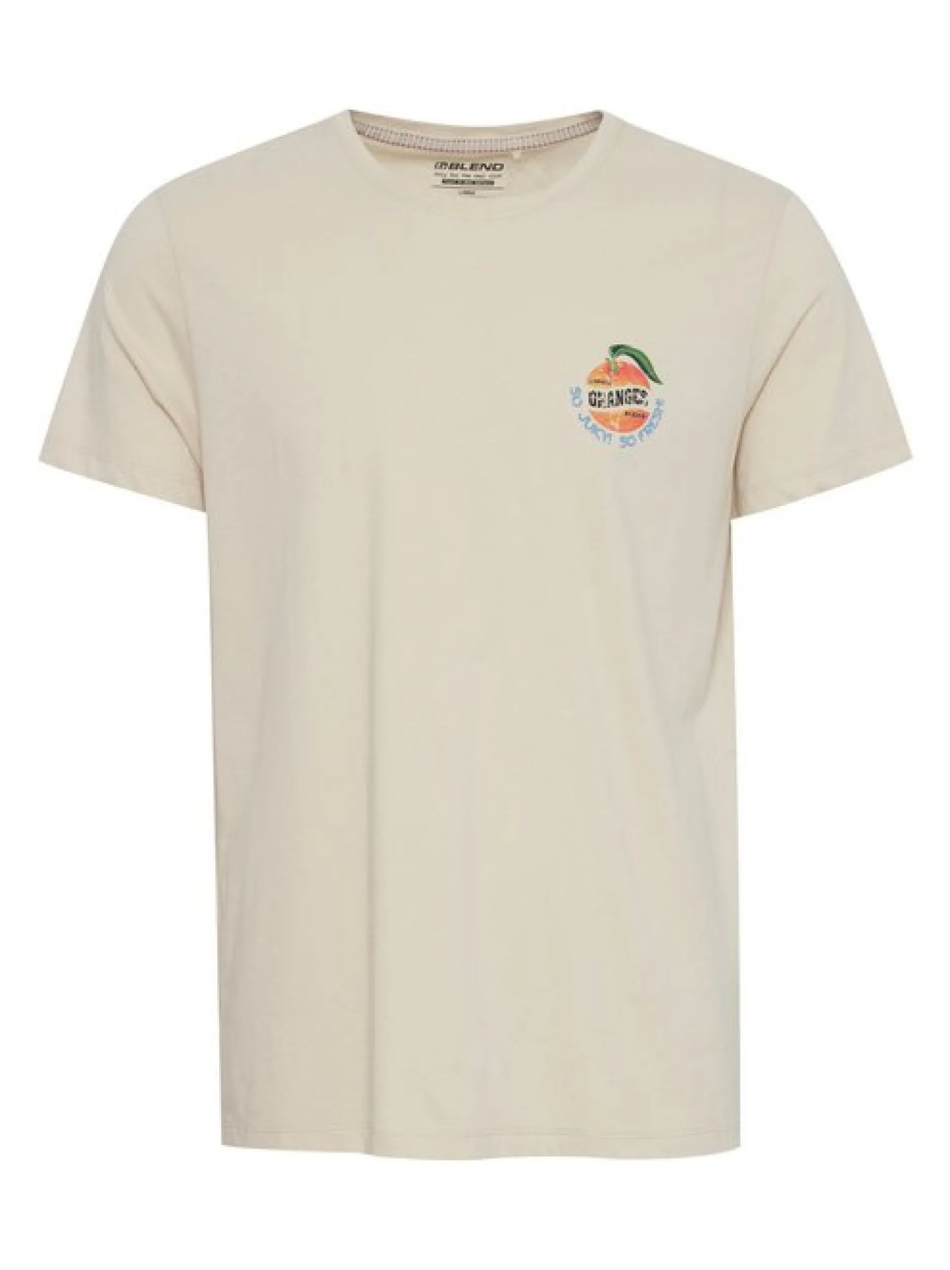 BLEND Herren T-Shirt - BHTee in beige