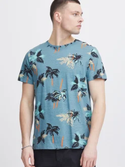 BLEND Herren T-Shirt - BHTee in blau