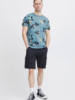 BLEND Herren T-Shirt - BHTee in blau