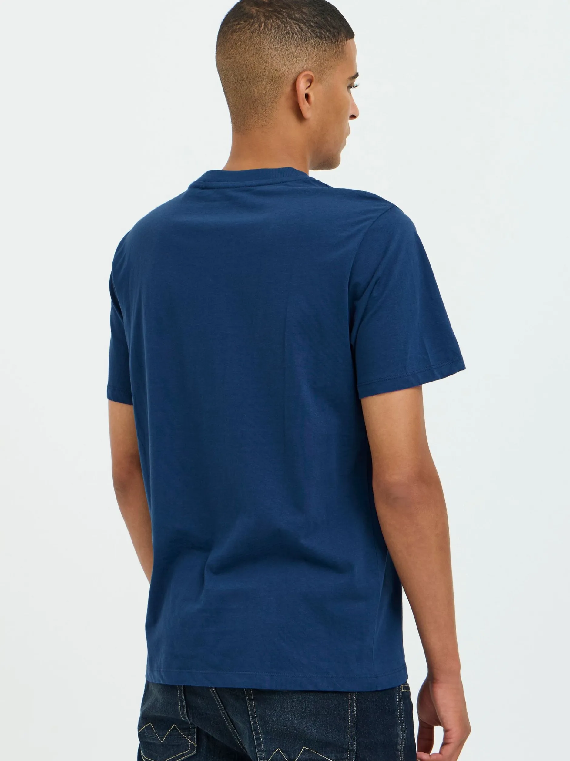 BLEND Herren T-Shirt - BHTee in blau