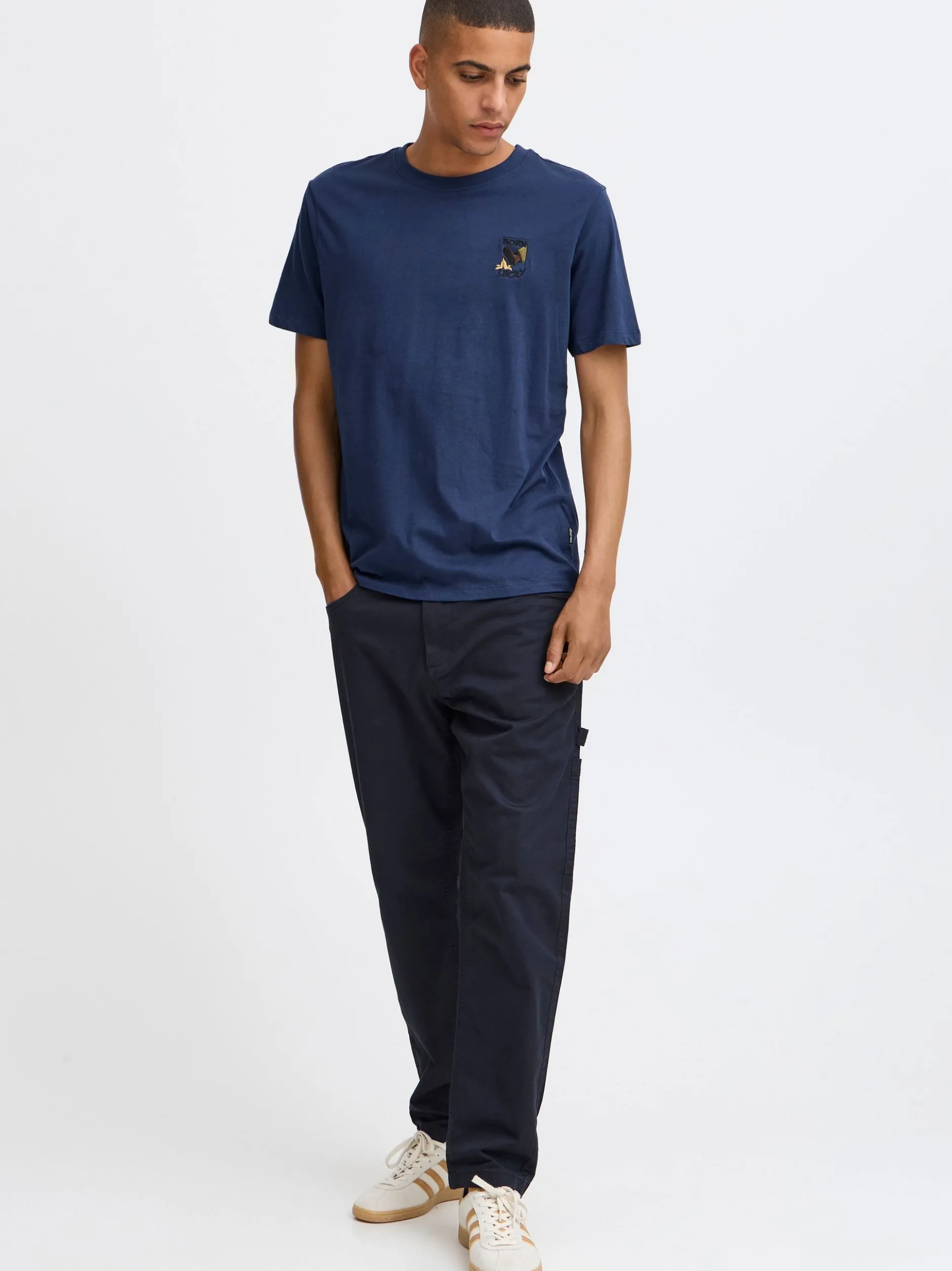 BLEND Herren T-Shirt - BHTee in blau