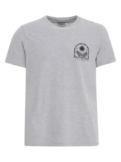 BLEND Herren T-Shirt - BHTee in grau
