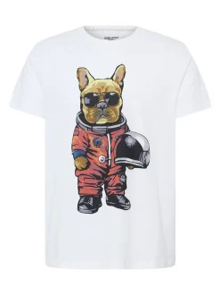 BLEND Herren T-Shirt - BHTee in weiß