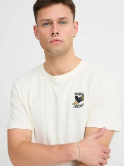 BLEND Herren T-Shirt - BHTee in weiß