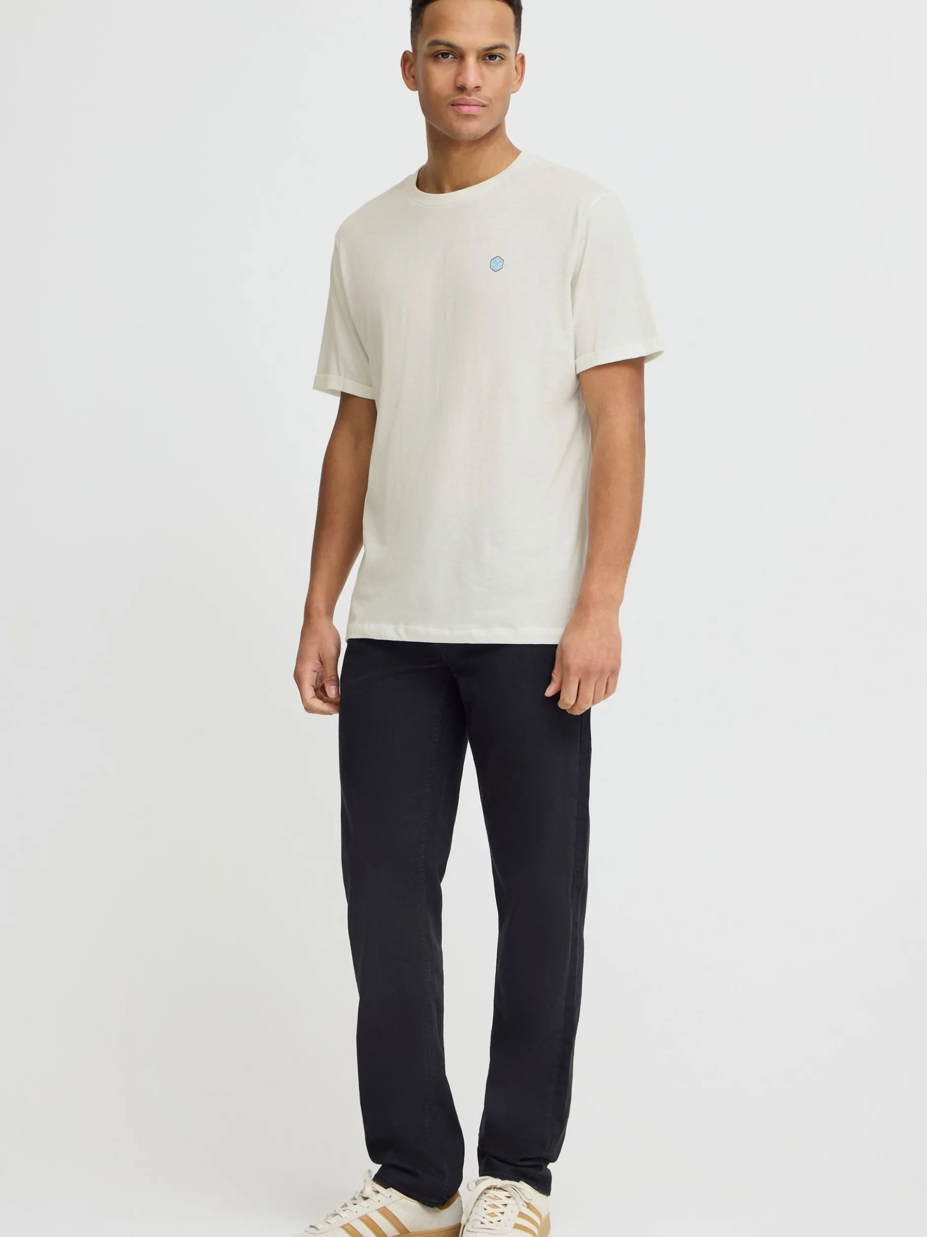 BLEND Herren T-Shirt - BHVigti in weiß