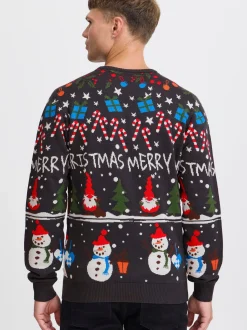 BLEND Herren Weihnachtspullover - BHChristian in marine