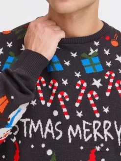 BLEND Herren Weihnachtspullover - BHChristian in marine