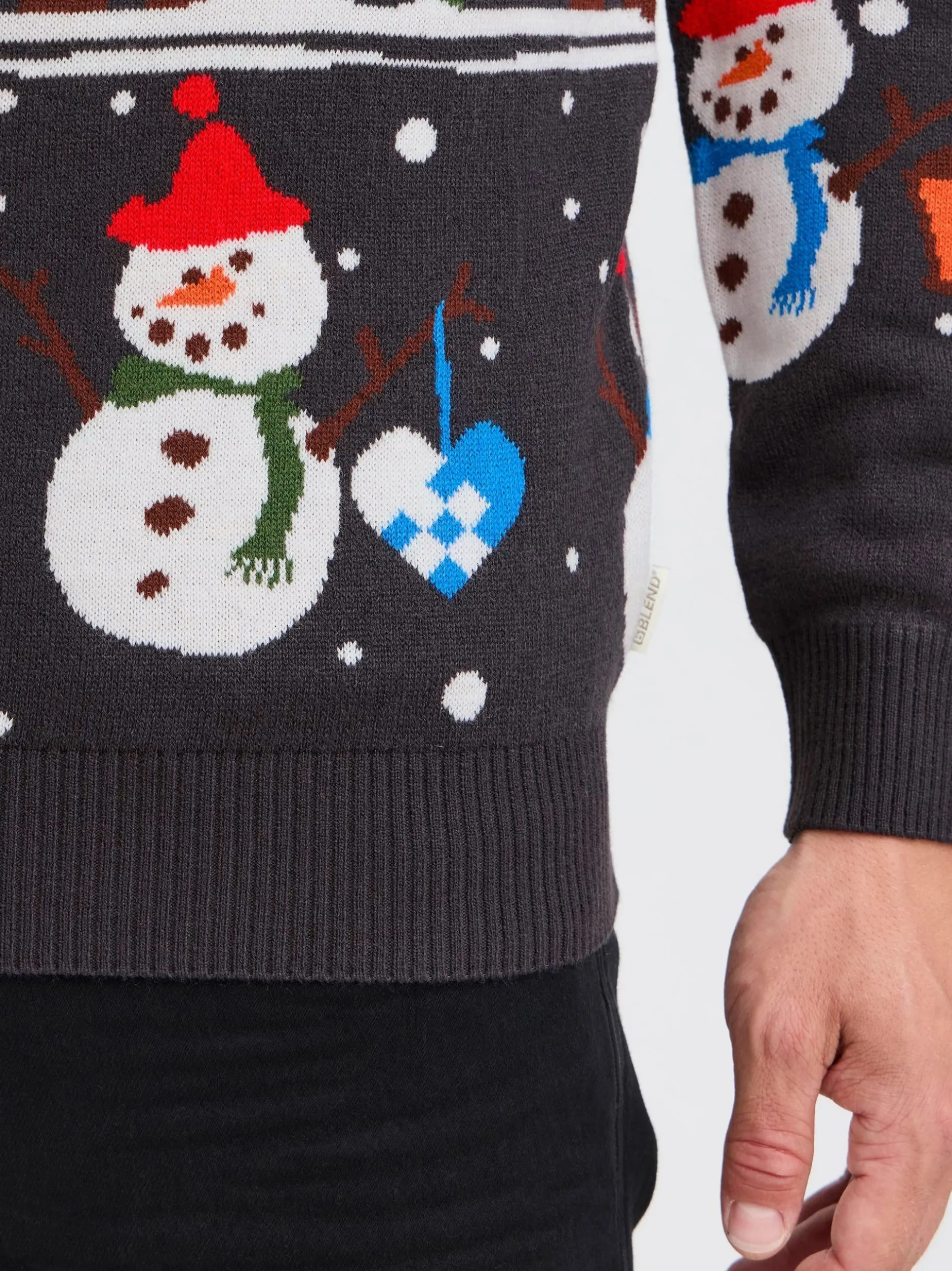 BLEND Herren Weihnachtspullover - BHChristian in marine