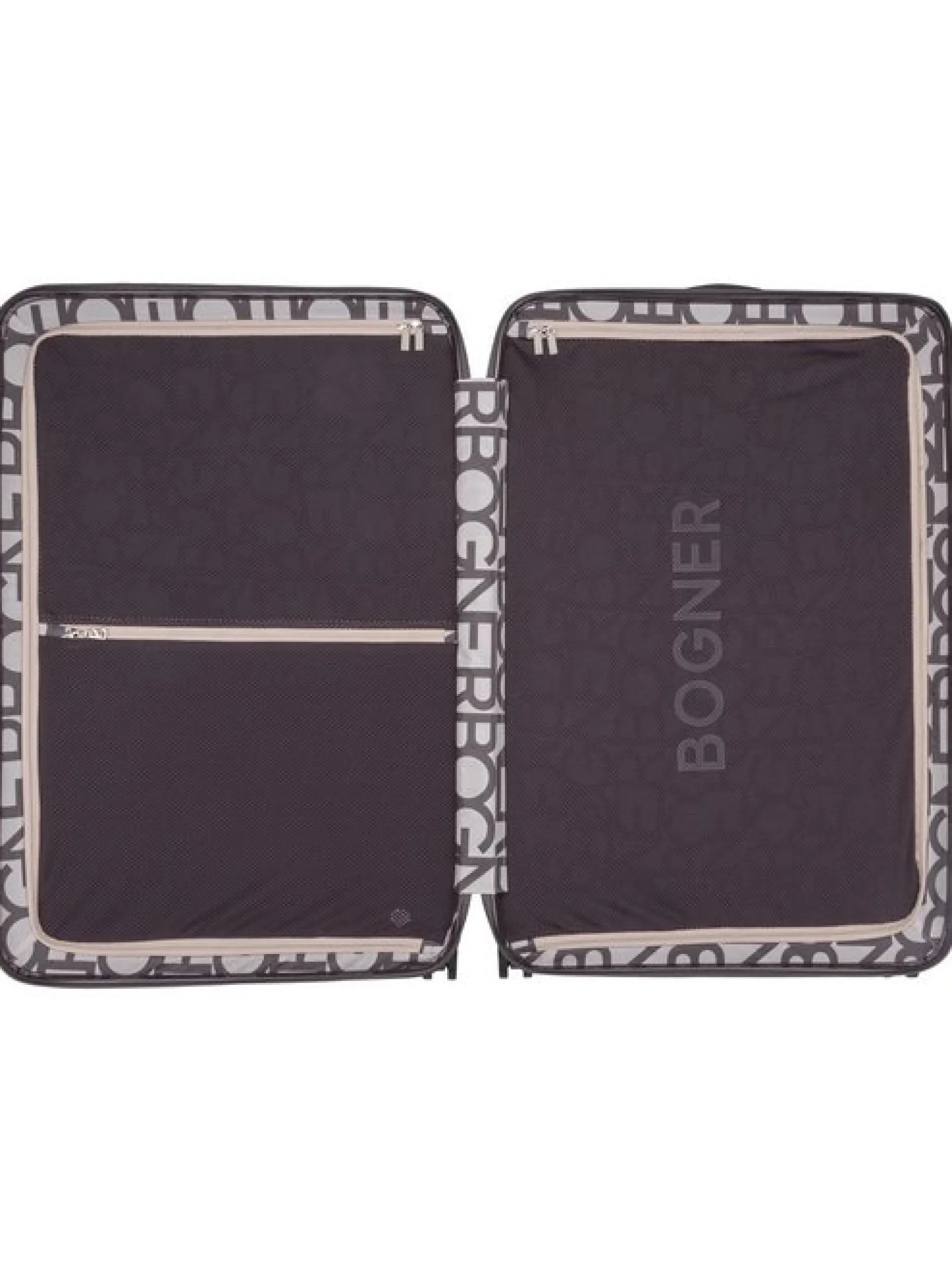Bogner Accessoires Unisex Trolley - Piz C75 Trolleycase LVZ 4w in grau