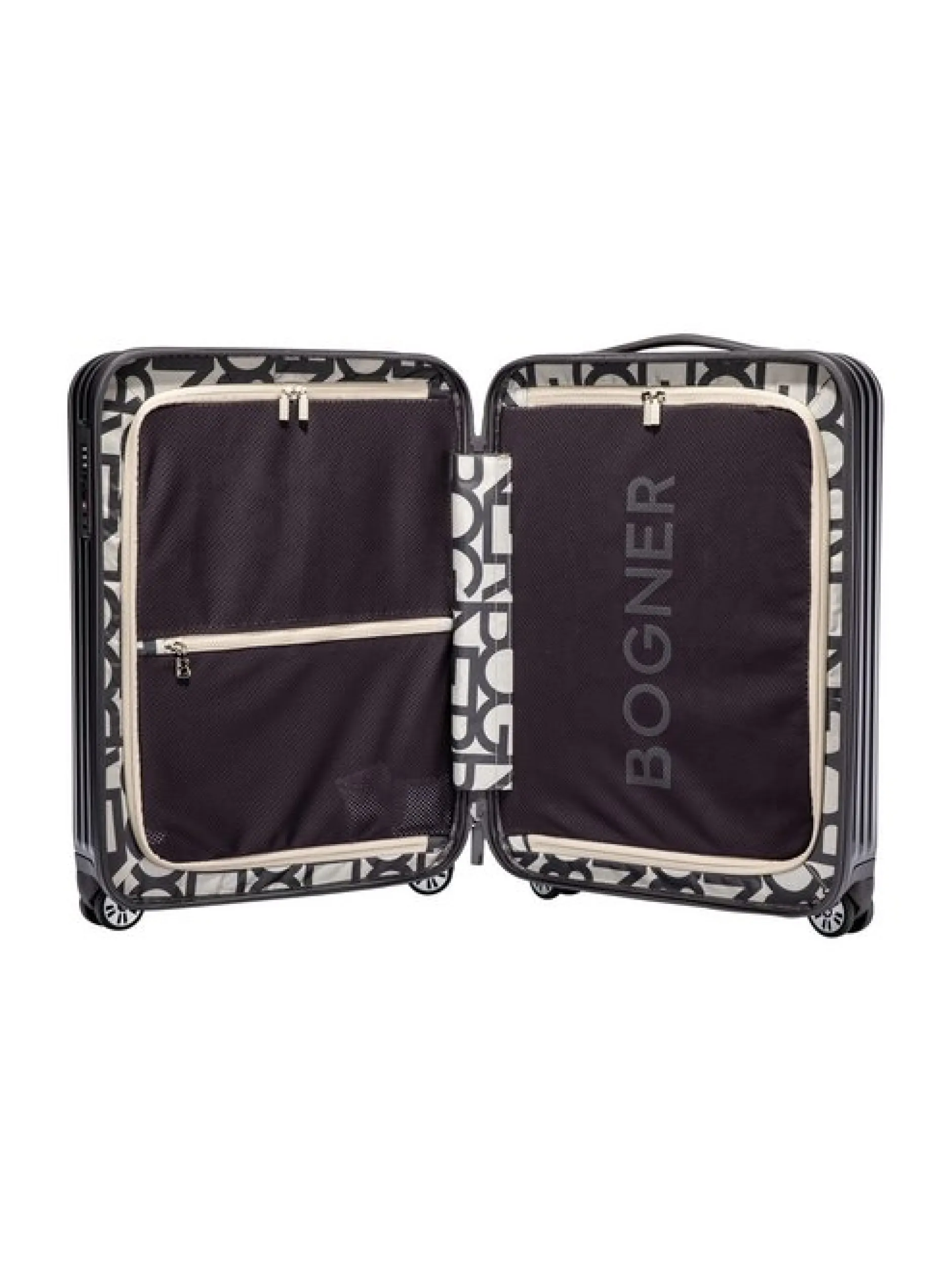 Bogner Accessoires Unisex Trolley - Piz C55 Trolleycase SVZ 4w in grau