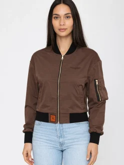 Bombers Damen Bomberjacke - MA Light-W in braun